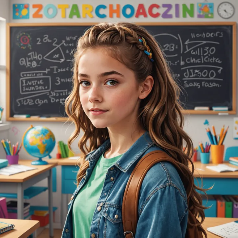 Прически для девочек: идеи 2025 — Простые и стильные прически для школьниц и подростков