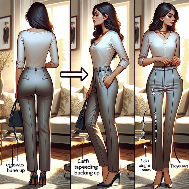 Как должны сидеть брюки на женщине: Руководство по выбору идеальной посадки